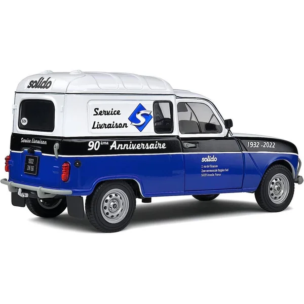 1/18 VOITRUE RENAULT 4LF4 SOLIDO 90TH ANNIVERSARY LIMITED EDITION 2022 BI-COLOR 1988