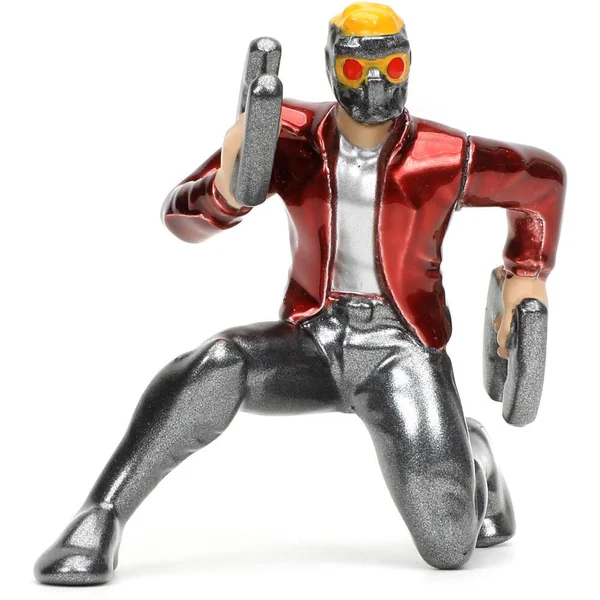 1/24 MARVEL - VOITURE FORD MUSTANG SHELBY GT500 W - STAR LORD FIGURE RED 1967