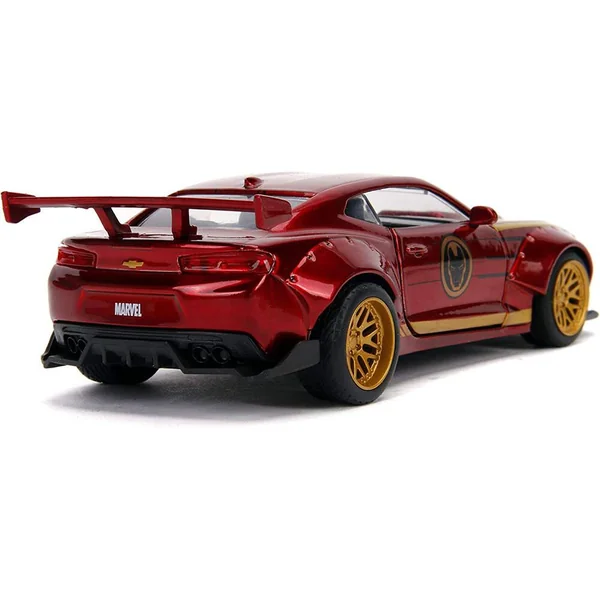 1/32 MARVEL - CHEVROLET CHEVY CAMARO SS WIDE BODY FREE ROLLING RED 2016