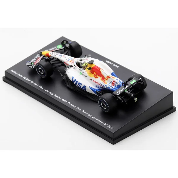 1/64 VOITURE RACING BULLS VCARB 02 F1 TEAM N6 8EME GP JAPON 2025 ISACK HADJAR