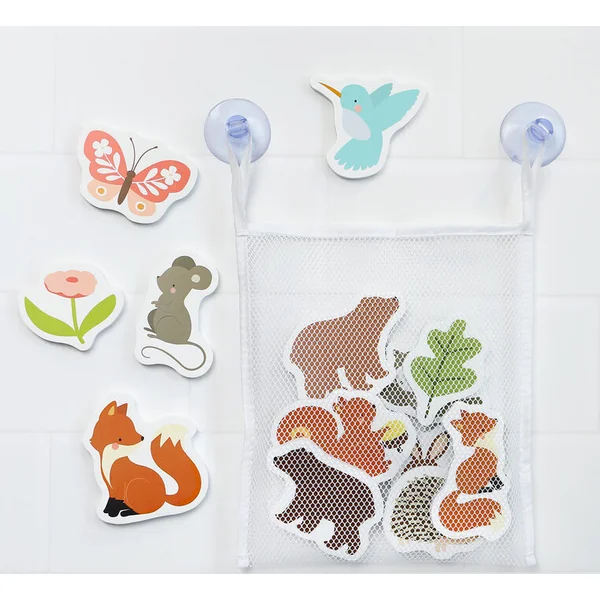 A Little Lovely Company - jouets en mousse pour le bain - amis de la forêt