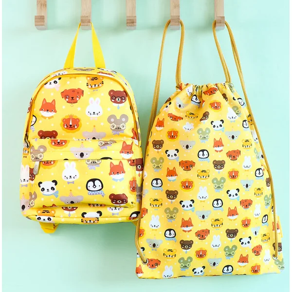 A Little Lovely Company - sac de sport pour enfants - amis animaux