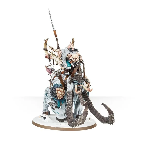 Age of Sigmar : Ogor Mawtribes - Tyran du Givre sur Mastauroc