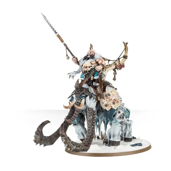 Age of Sigmar : Ogor Mawtribes - Tyran du Givre sur Mastauroc