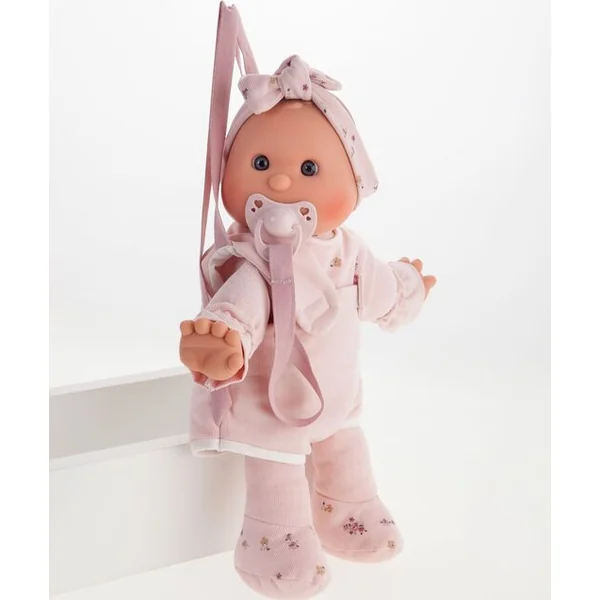 Antonio Juan 83104 Ma première poupée avec kangourou - bébé avec corps en tissu doux - 36 cm