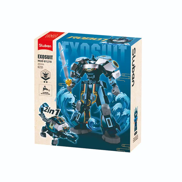 Atomic Storm : Exosuit classique des montagnes et de la mer Tortue 251 pcs - Sluban