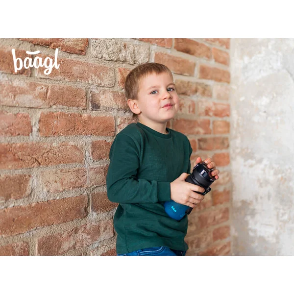 BAAGL Bouteille en tritan pour boissons Gradient Batman Blue, 350 ml