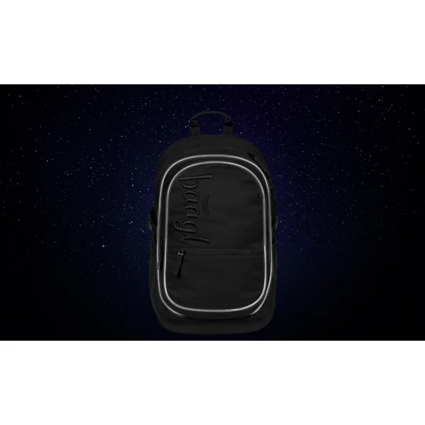 BAAGL ENSEMBLE 3 Core Uni noir : sac à dos, trousse, pochette