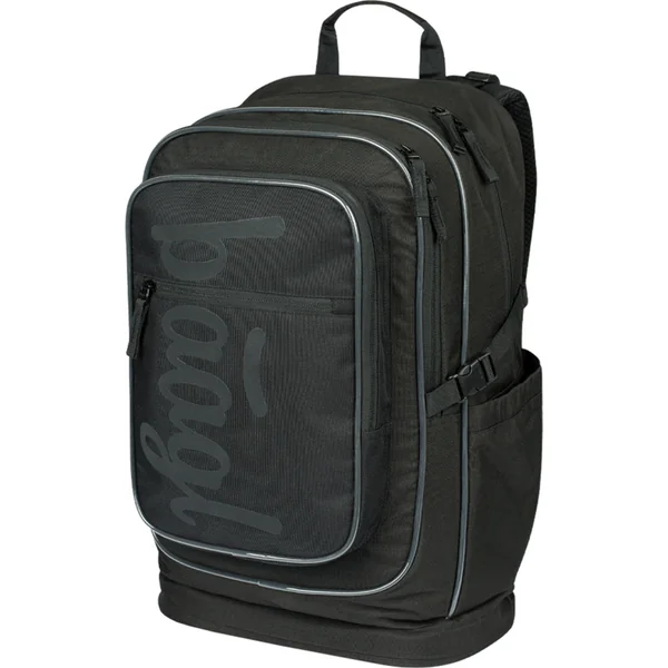 BAAGL ENSEMBLE 3 Cubic Uni noir: sac à dos, trousse, pochette