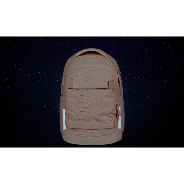 BAAGL ENSEMBLE 3 Skate Max Creamy: sac à dos, trousse, pochette