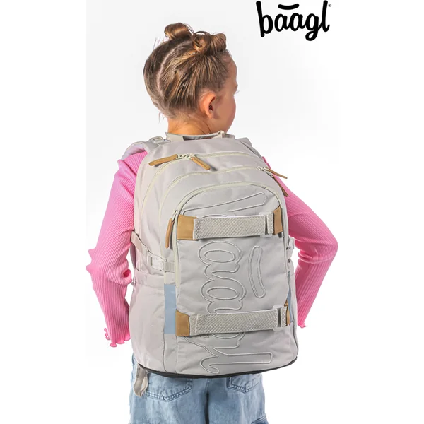 BAAGL ENSEMBLE 3 Skate Mist: sac à dos, trousse, sac de sport