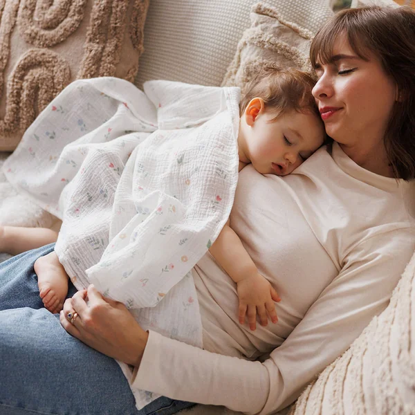 BABYONO Couches en mousseline Super Soft 3 pcs, Rose 70 x 70 cm