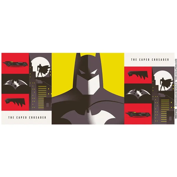 BATMAN WARNER BROS 100 - MUG INTERIEUR COLORE NOIR