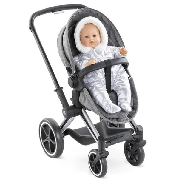 BB36 -42 - LANDAU CYBEX PRIAM 3 EN 1 - POUR POUPON 36 ET 42CM - COROLLE ACCESSOIRES