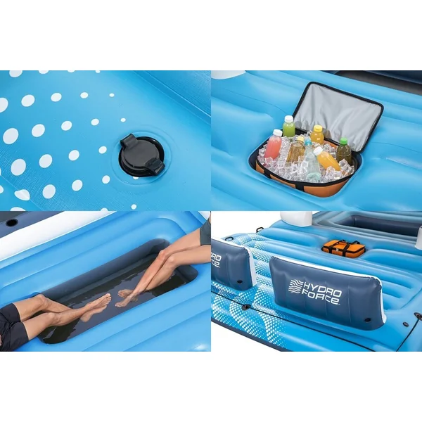 Bestway 43105 Île gonflable Tropical Breeze Island, 389 x 274 cm