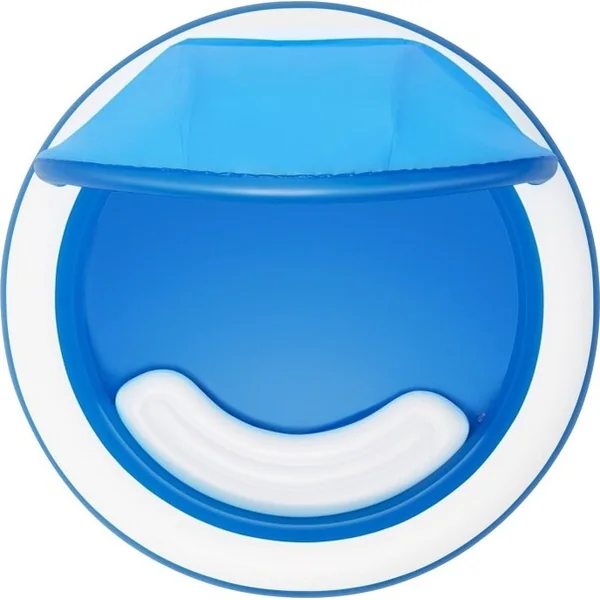 BESTWAY 54337 - Piscine gonflable avec toit pare-soleil Summer Days 241x140 cm, ronde