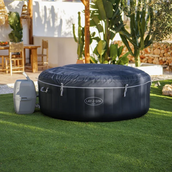 Bestway 6001C Spa Lay-Z-Spa® Miami AirJet™ pour 4 personnes (Économie d'énergie) 180 x 66 cm