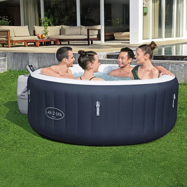 Bestway 6001C Spa Lay-Z-Spa® Miami AirJet™ pour 4 personnes (Économie d'énergie) 180 x 66 cm