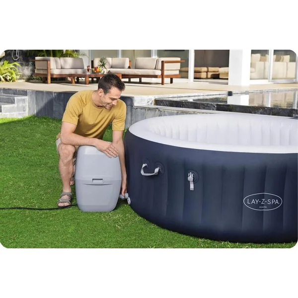 Bestway 6001C Spa Lay-Z-Spa® Miami AirJet™ pour 4 personnes (Économie d'énergie) 180 x 66 cm