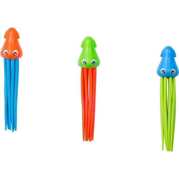 Bestway Pieuvres de plongée - assortiment de 3 couleurs (bleu, vert, orange)