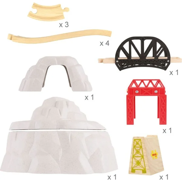 Bigjigs Rail Set chemin de fer de montagne