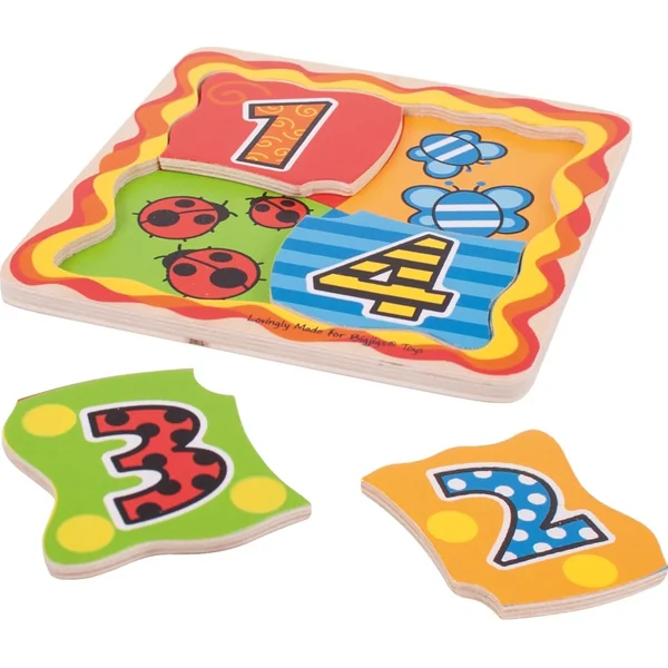 Bigjigs Toys Mon premier puzzle de comptage