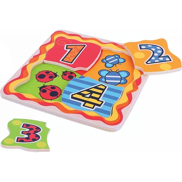 Bigjigs Toys Mon premier puzzle de comptage