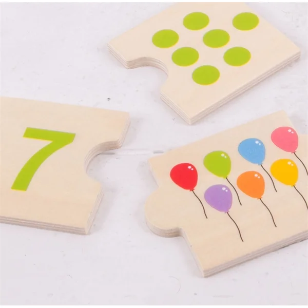 Bigjigs Toys Puzzle éducatif de comptage