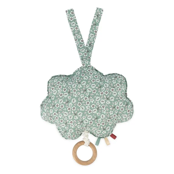 Boite à musique en tissu Une Souris Verte - Petites Chansons Kaloo