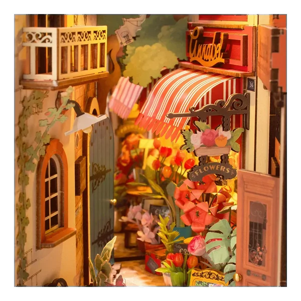 Book Nook Rolife - Floral Corner - 164 Pièces