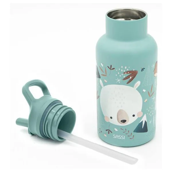 BOUTEILLE EN ACIER INOXYDABLE ISOLEE SOUS VIDE - 350 ML MUNCHY L'OURS