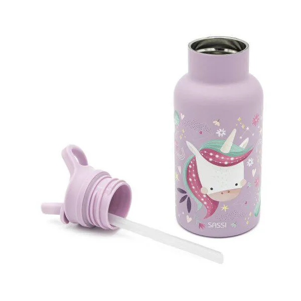 BOUTEILLE EN ACIER INOXYDABLE ISOLEE SOUS VIDE - 350 ML SPARKLY LA LICORNE