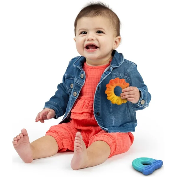BRIGHT STARTS Jouet de dentition en silicone - Chance of Smiles™ 3m+