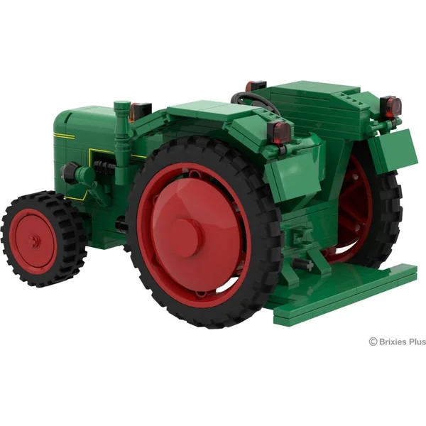 BRIXIES Plus 222.703 Fendt Dieselross F28 Classic Club Collection - tracteur historique, 1: