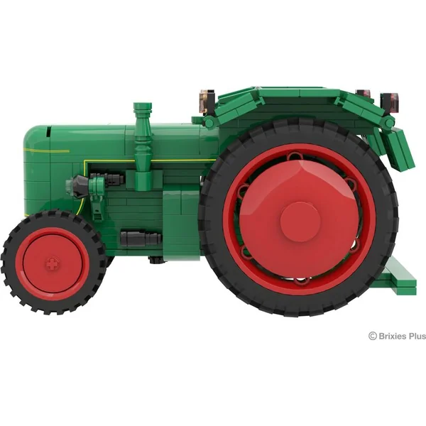 BRIXIES Plus 222.703 Fendt Dieselross F28 Classic Club Collection - tracteur historique, 1: