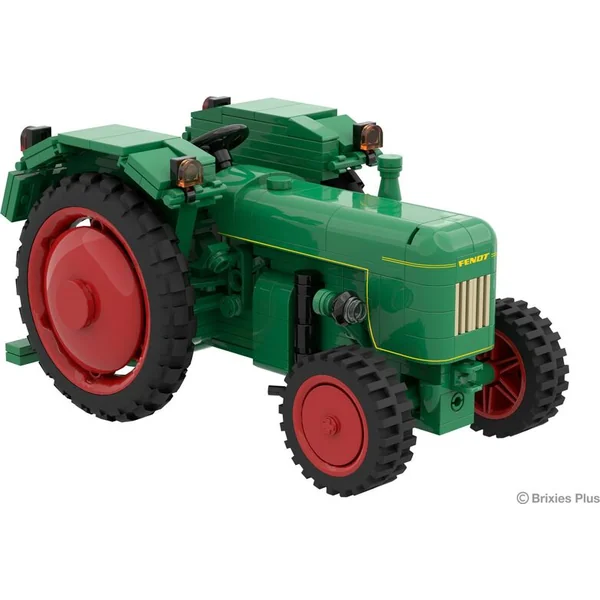 BRIXIES Plus 222.703 Fendt Dieselross F28 Classic Club Collection - tracteur historique, 1: