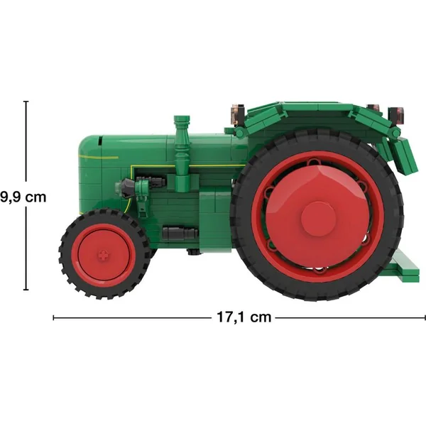 BRIXIES Plus 222.703 Fendt Dieselross F28 Classic Club Collection - tracteur historique, 1:
