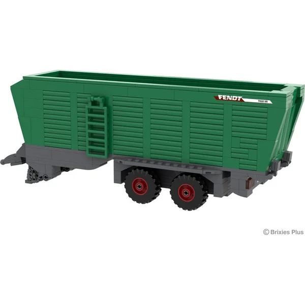 BRIXIES Plus 222.711 Fendt Tigo XR - véhicule de collecte polyvalent, 1:32, 334 pcs