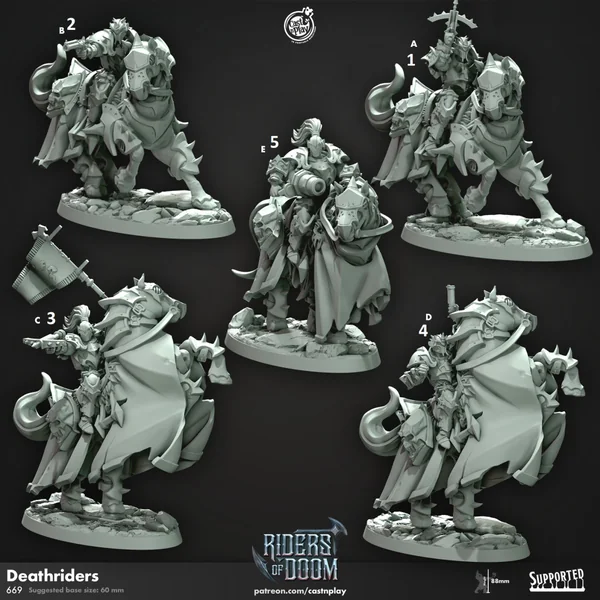 Cast n Play - Cavaliers du Chaos - Cavaliers de la Mort