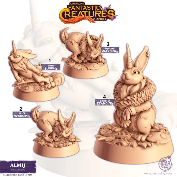 Cast n Play - Les Compagnons de Cornelias - Fantastiques - Almiraj