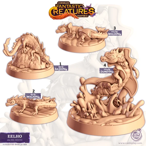 Cast n Play - Les Compagnons de Cornelias - Fantastiques - Eel Hound