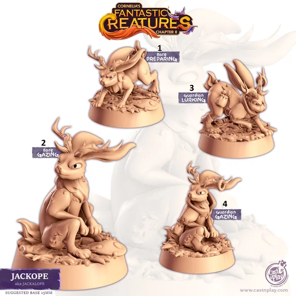 Cast n Play - Les Compagnons de Cornelias - Fantastiques - Jackalope