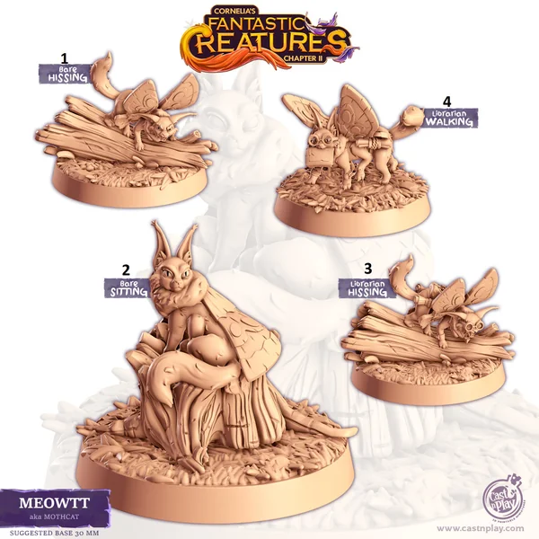 Cast n Play - Les Compagnons de Cornelias - Fantastiques - Mothcat