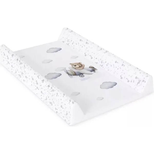 CEBA Matelas à langer 2 côtés avec planche rigide (50x70) Ultra Light Pilot Bear