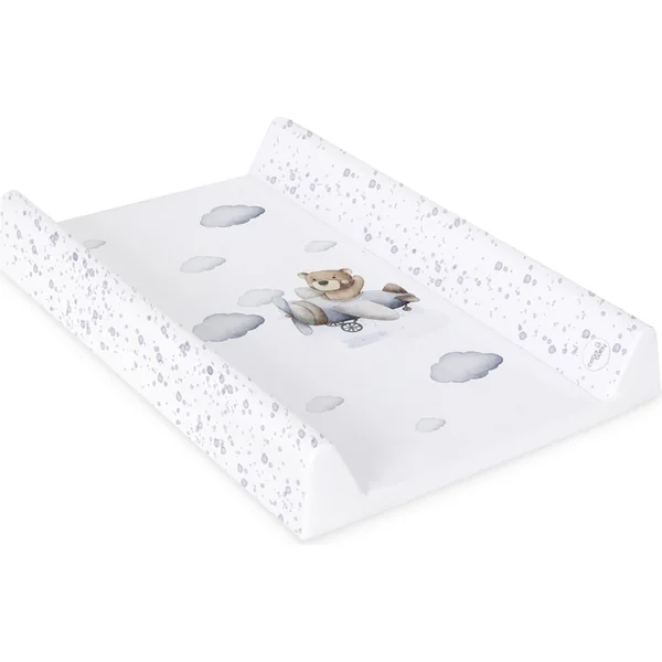 CEBA Matelas à langer 2 côtés avec planche rigide (50x70) Ultra Light Pilot Bear