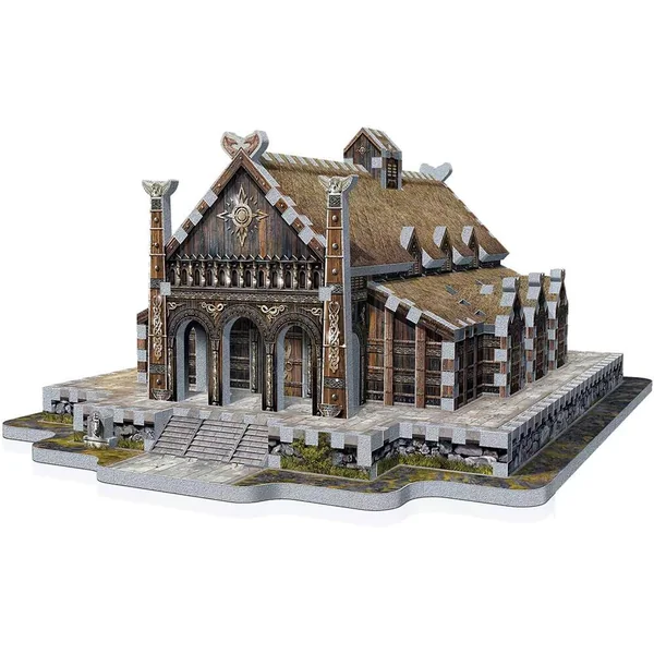 CHATEAU D’OR EDORAS - LE SEIGNEUR DES ANNEAUX - PUZZLE 3D WREBBIT