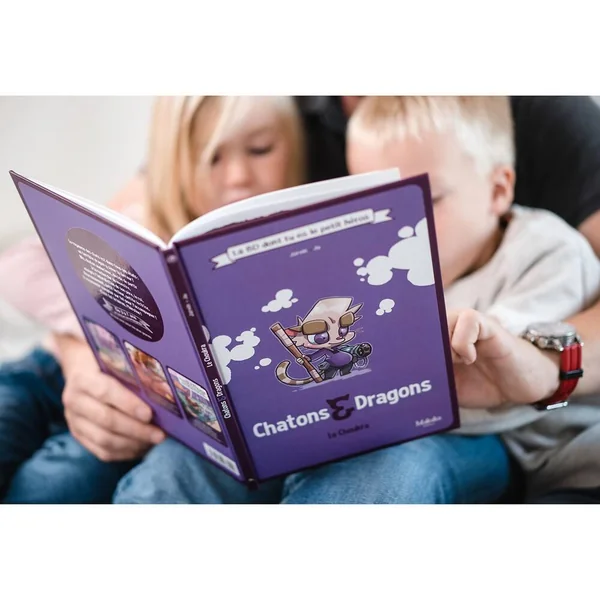 CHATONS ET DRAGONS LA BD DONT TU ES LE PETIT HEROS