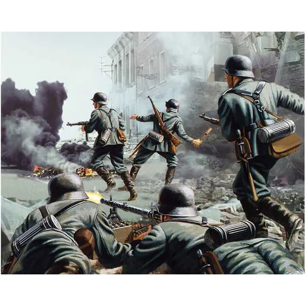 Classic Kit VINTAGE figurines A02702V - WIWII Infanterie allemande (1:32)