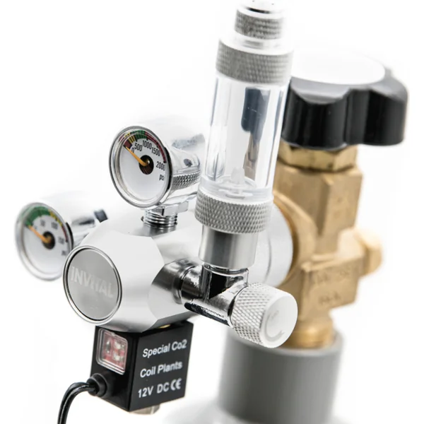 CO2 set Standard avec contrôleur, extinction nocturne, bouteille de 2,1l, accessoires