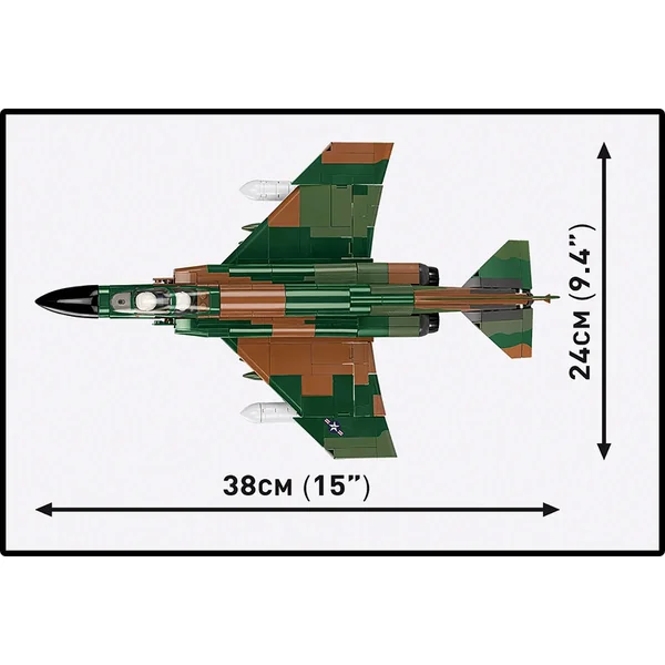 Cobi 2427 Guerre du Vietnam F-4C Phantom II, 1:48, 738 k